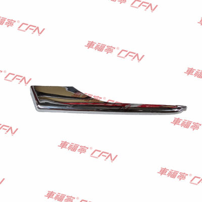 Tesla Model X 2015-2021 Sol Ön Yukarı Chrome Sis Işığı Kalıplandırma 1049611-00-F OEM ABS Plastik