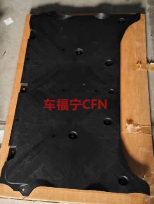 Tesla Model S/X 2021 ABS Plastik için Siyah Ön Aero Kalkan