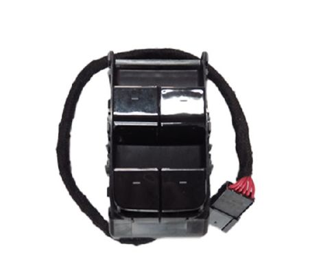 Tesla Model 3 2020 Parlak Siyah Sürücü Kapısı Cam Açma Düğmesi 1081037-01-F