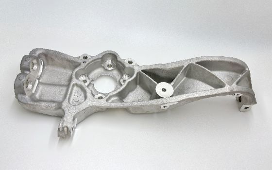 Tesla Model S 2016-2021 için sol ön süspansiyon knuckle Alüminyum