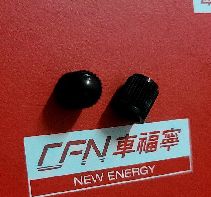 Tesla Model 3/Y/X/S TPMS Toz Kapakları - Siyah Plastik Valf Kök Kapakları