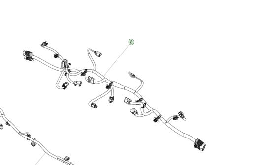 Tesla Model 3 2020 FEM Kablo Demeti Tertibatı 1567961-00-A Siyah