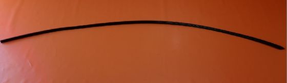 Tesla Model 3 2017+ 212x26x5mm için Siyah Kauçuk Brightwork