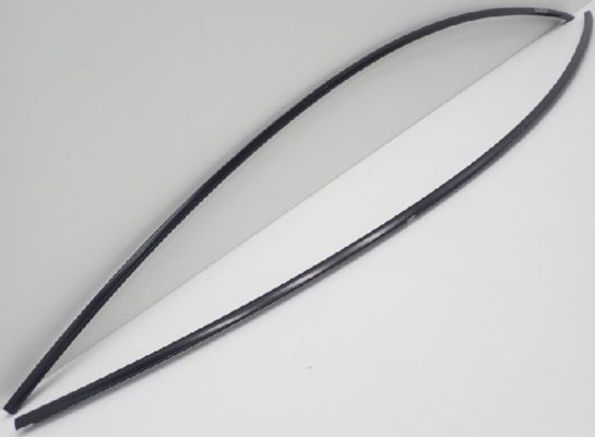 Tesla Model 3 2017+ 212x26x5mm için Siyah Kauçuk Brightwork