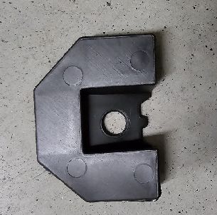 Tesla Model S 2021+ Arka Tampon Bracket LH 130mm x 35mm